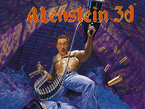 ALenstein 3D - title screenshot